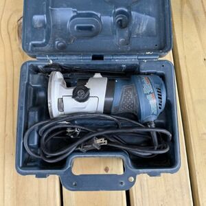 Bosch GKF125CE Colt 1.25 HP Max. Variable-Speed Palm Router  w/Case & Bit - Used